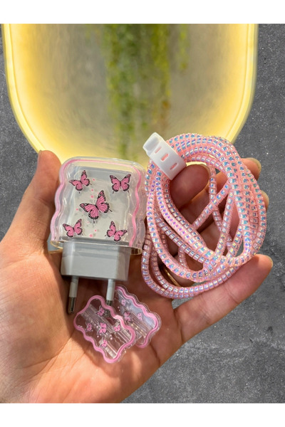 Dublin İphone 18w/20w Uyumlu Şarj Aleti Kılıfı, Şarj Kablosu Koruma Aparatı, ...