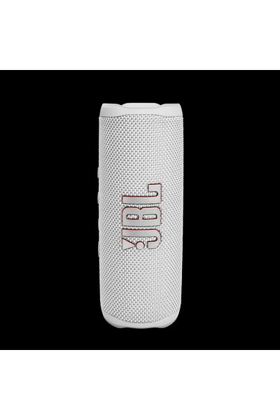 JBL FLIP 6 Portable Bluetooth Speaker – 12 Hours Playtime, IP67 Waterproof, Bass Radiators, White
