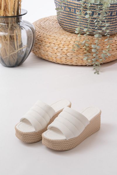 GNY AYAKKABI High Sole Stylish Slippers