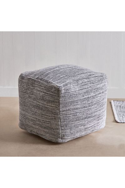 Home Box Madison Handmade Cotton Pouf - 45x45x40 cm