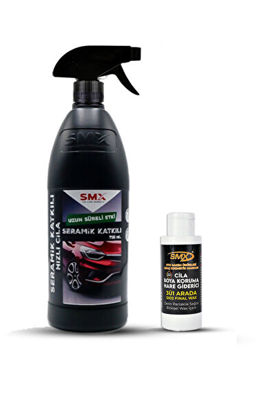 SMX Seramik Katkılı Hızlı Ve Pratik Cila - 3'ü 1 Arada (CİLA-BOYA KORUMA-HARE...