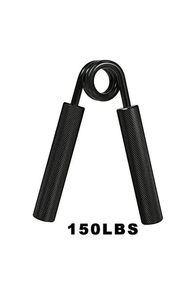 Choice Black-150LBS WorthWhile 50-350LBS Gym Fitness Alloy Hand Grip Men Adjustable Finger Heavy Exerciser