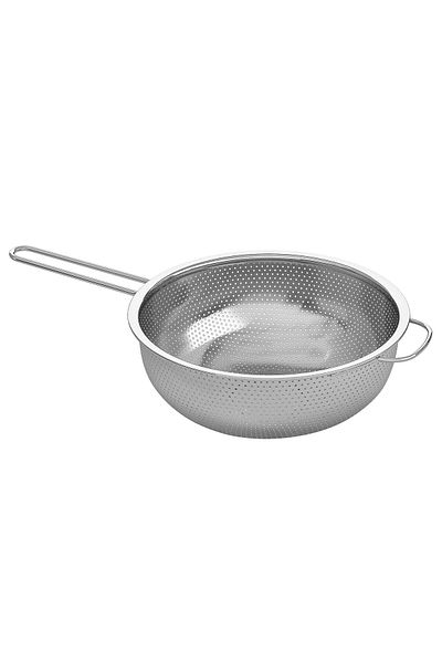 IKEA Large Strainer with Handle Diameter 25 cm Ikea Kitchen Strainer Stainless Steel Sieve Metal