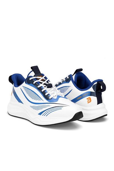 DARK SEER DS SPECTRE Weiß Blau Unisex Sneaker