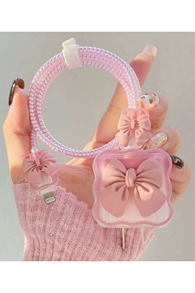 Dublin İphone 18w/20w Uyumlu Şarj Aleti Kılıfı, Şarj Kablosu Koruma Aparatı, ...