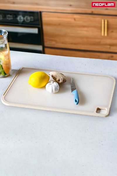 NEOFLAM Fika Cutting Board Large 305*445*9 Mm Beige