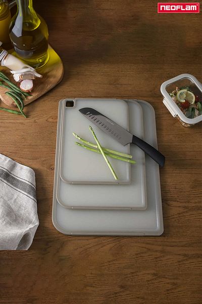 NEOFLAM Gray Fika Cutting Board Set - 3 Pieces