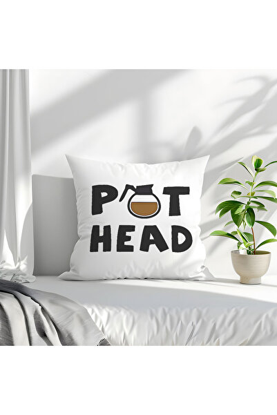 qoeuyl boutique Smešna lutka u obliku glave Štampano Punjenje od vlakana Pokl...