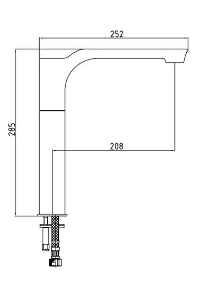 Eca Myra Kitchen Sink Faucet 102118063H