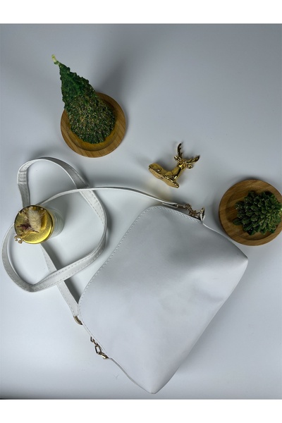 bag&more Geantă de umăr model D neagră simplă baguette