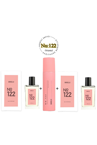 Bargello 122 122 Kadın Parfüm 50 ml Edp No:122 Kadın Deodorant 150 ml Orienta...
