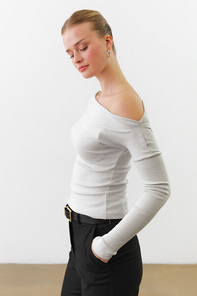urban focus Asymmetric Collar Body
