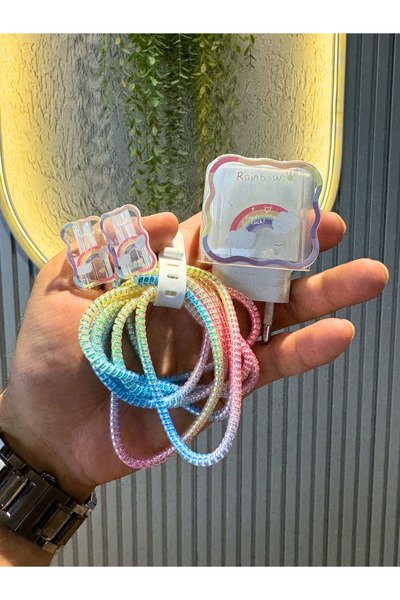 Dublin İphone 18w/20w Uyumlu Şarj Aleti Kılıfı, Şarj Kablosu Koruma Aparatı, ...