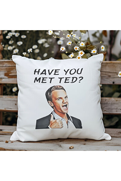 qoeuyl boutique Have You Met Ted How I Met Your Mother Baskılı Elyaf Dolgulu ...