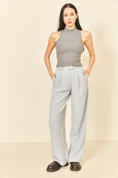 EYYE Smoked Corded Half Turtleneck Women's Athlete