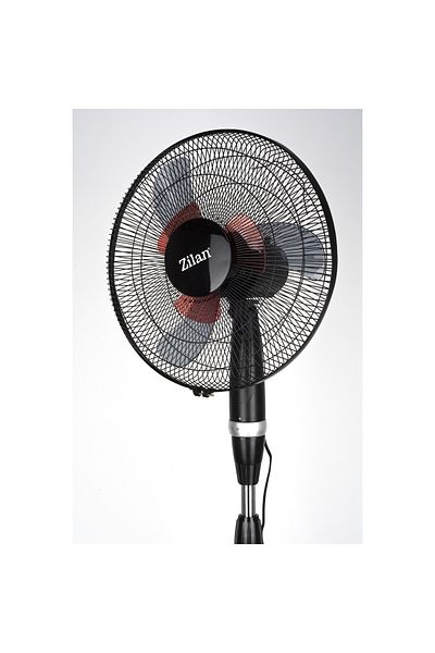 Zilan Ventilator cu picior Zilan ZLN-2331, Diametru 40cm ,60 W, Palete duble, 3 trepte de viteza
