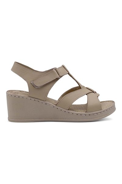 Voyager 9200 Genuine Leather Women's Cross Sandals