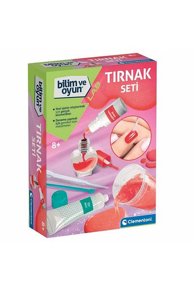 CLEMENTONI Science and Play Nail Kit - 64332