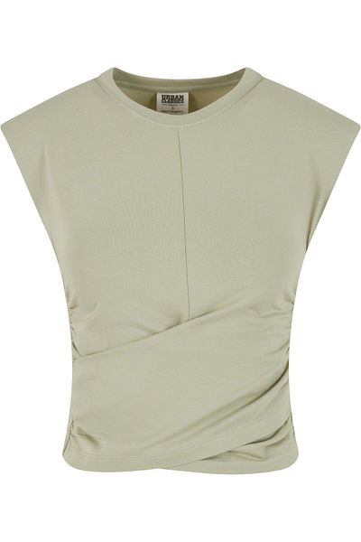 Urban Classics Kurzes Wickeltop für Damen