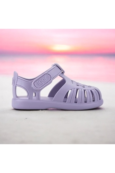 IGOR Child Solid Sanalatı |   Velcro |   Daily and In-Water Use |   Non-Slip Sole