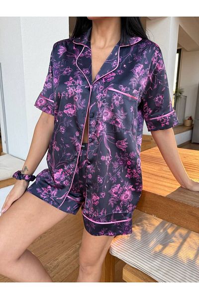 COCCOLARSI M Size Pajama Set with Shorts