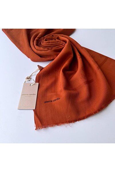 Pierre Cardin Σάλι από βαμβακερό χρώμα πλακιδίων