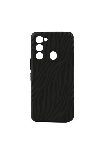 enfein Tecno Spark 8C Compatible Patterned Phone Case PDNGG2 Cover Zebra