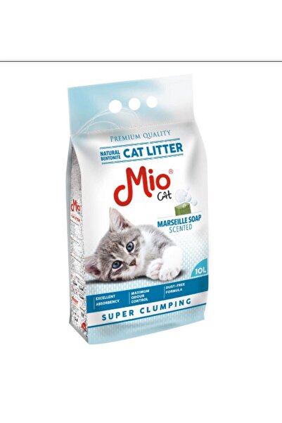 MİO 10 Lt Marsilya Sabunlu Ince Bentonit Kedi Kumu