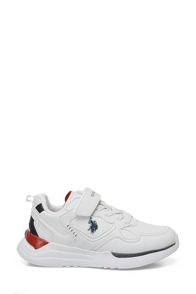 U.S. Polo Assn. Η.Π.Α. POLO ASSN. INTER JR 5FX ΑΝΔΡΙΚΑ ΠΑΠΟΥΤΣΙΑ ΑΘΛΗΤΙΚΑ ΛΕΥΚΑ