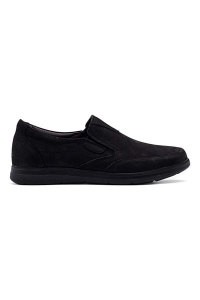 ZAC SHOES 6000 Suede Flat Sneakers - Black Model for Men