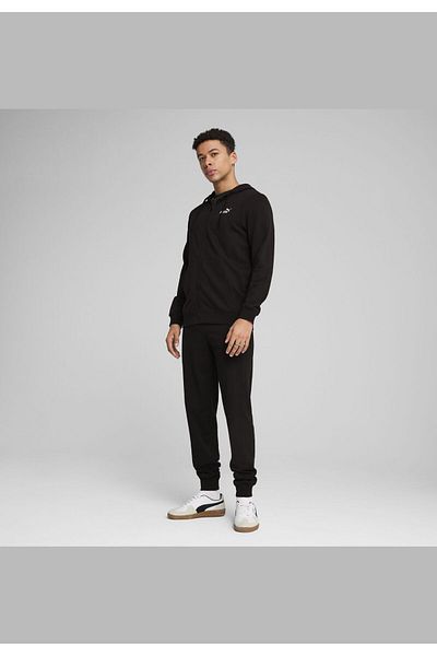 Puma Essentials No. 1 Logo Pánská mikina s kapucí na zip