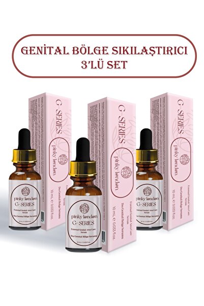 Pinky London Dış Genital Bölge Bakım Serumu 3'lü Set ( 10 ML x 3 adet )