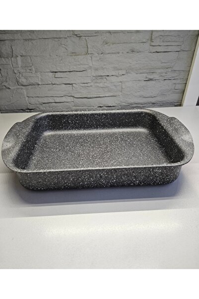 ALANYA HOME DECOR GRANITE CAST RECTANGULAR BAKING TRAY 35x27x7 cm GRANİT DÖKÜ...