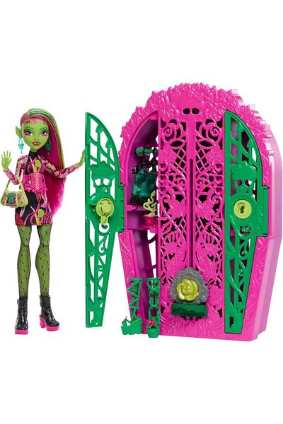 ToysAll سلسلة Monster High Mysterious Friends Mysterious Garden - Venus Mcflytrap HYT75