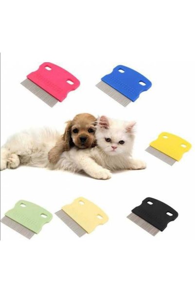 Dalian Home Kedi Köpek Evcil Hayvan Bit Pire Tarağı Demir Iğne Dişli Tarak