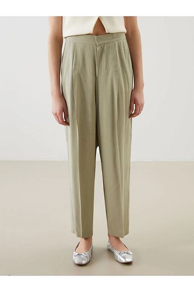 LC Waikiki Γυναικείο παντελόνι XSIDE Loose Fit Linen Blend