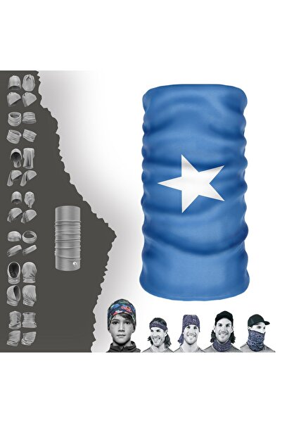 e-Taktik Višenamenska zastava Somalije Bešavna UV maska za lice Buff Baf trak...