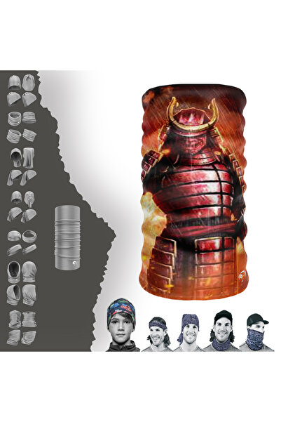 e-Taktik Самурай V з малюнком безшовний трубчастий комір бандана Buff Baf