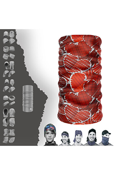 e-Taktik ®   Αθλητικό κεφαλόδεσμο με μοτίβο καρδιάς Extreme Buff Baf Bandana