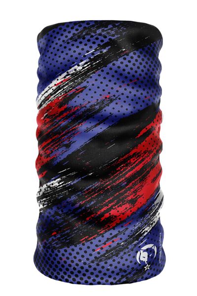 e-Taktik Digital Desing Blue Extreme Seamless Sports Blue Neck Collar Bandana Buff Paphos Hair Band