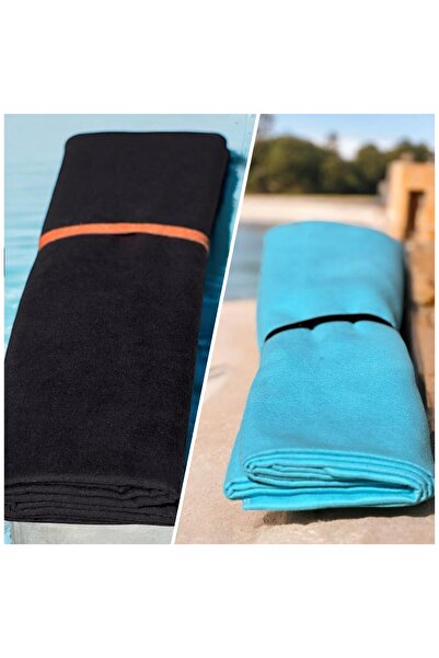 VAD Microfiber 2 Pack Quick Drying Beach Towel 70X150 cm