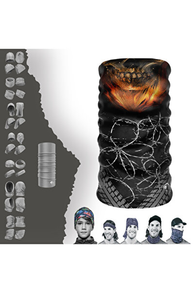 DeBuff Collar شبح رايدر بوف باف سلس أنبوب طوق الرقبة باندانا