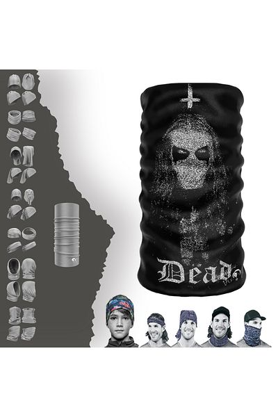 e-Taktik Extreme Metallica - Pentagram - Venom - Megadeath Buff Paphos Bandana Neck Collar Mask
