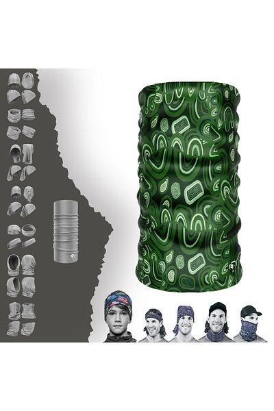 e-Taktik Extreme Standard Patterned Neck Collar Bandana Buff Paphos Hair Band Buckle And Bonnet