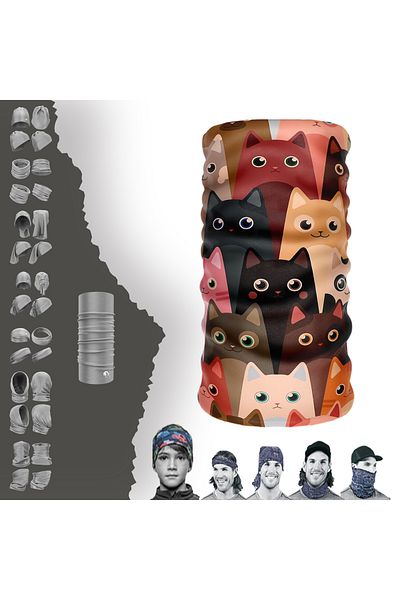 DeBuff Collar ® Extreme Mini Dogs Buff Baf Neck Collar Bandana