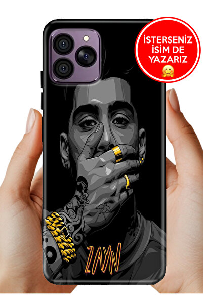 HİKİNG A41 Kılıf Desenli Baskılı TR-Üretim Kapak Silikon Zayn