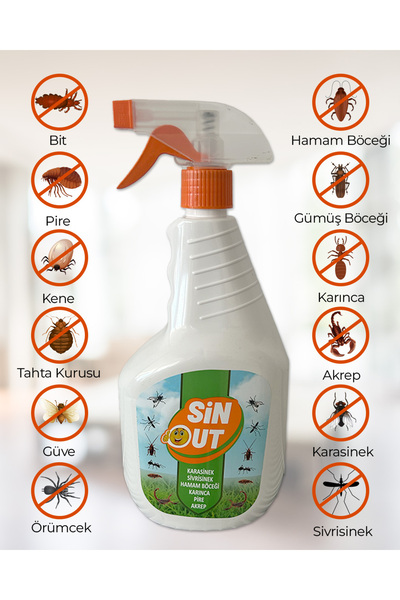 igdeX MAX 1000ml Kene, Bit, Pire Spreyi Böcek İlacı Kullanıma Hazır Etkili Ürün