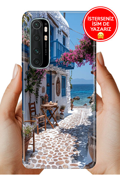 Cekuonline Xiaomi Mi Note 10 Lite Kılıf Cekuform Desenli Esnek Kapak Bodrumda...