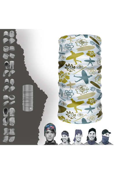 DeBuff Collar Серфінг і пляж Buff Baf Безшовний трубчастий комір Бандана