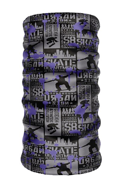 e-Taktik Μπαντάνα με λαιμόκοψη χωρίς ραφή Skate Buff Baf